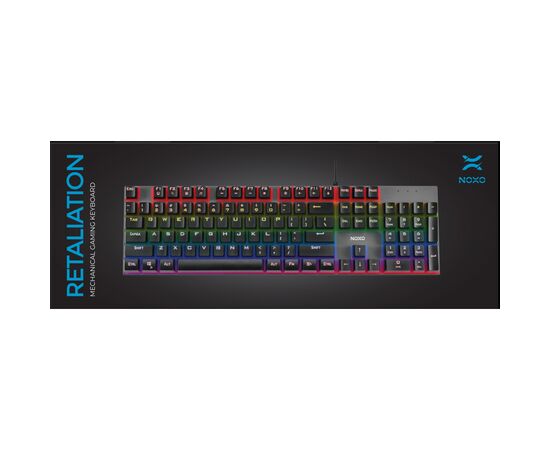 Клавіатура Noxo Retaliation Mechanical Blue switches RU (4770070882085), зображення 5 Клавіатура Noxo Retaliation Mechanical Blue switches RU (4770070882085), зображення 5