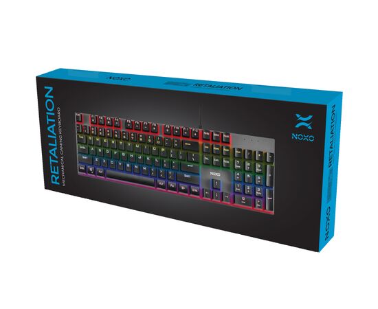 Клавіатура Noxo Retaliation Mechanical Blue switches RU (4770070882085), зображення 6 Клавіатура Noxo Retaliation Mechanical Blue switches RU (4770070882085), зображення 6