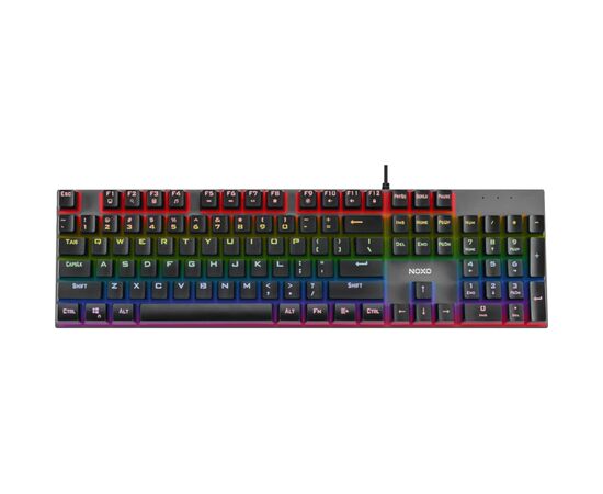 Клавиатура Noxo Retaliation Mechanical Blue switches RU (4770070882085)