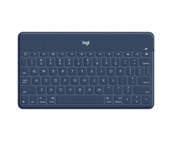 Клавіатура Logitech Keys-To-Go для iPhone iPad Apple TV UA Classic Blue (920-010060)