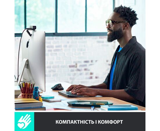 Клавіатура Logitech MX Keys Mini Wireless Illuminated UA Rose (920-010500), зображення 3 Клавіатура Logitech MX Keys Mini Wireless Illuminated UA Rose (920-010500), зображення 3
