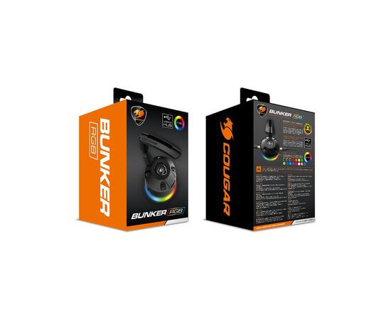 Держатель для кабеля Cougar for Mouse, RGB, 2xUSB/2.0 Hub (Bunker RGB), изображение 5 Держатель для кабеля Cougar for Mouse, RGB, 2xUSB/2.0 Hub (Bunker RGB), изображение 5