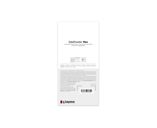 USB флеш накопитель Kingston USB-накопичувач 1TB DataTraveler Max USB 3.2 Gen 2 Type-C Black (DTMAX/1TB), изображение 10 USB флеш накопитель Kingston USB-накопичувач 1TB DataTraveler Max USB 3.2 Gen 2 Type-C Black (DTMAX/1TB), изображение 10