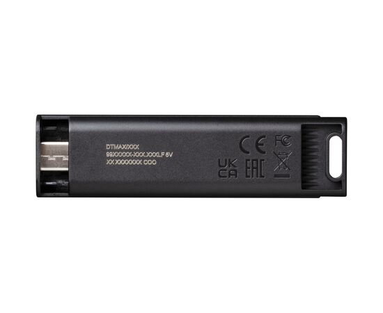 USB флеш накопитель Kingston USB-накопичувач 1TB DataTraveler Max USB 3.2 Gen 2 Type-C Black (DTMAX/1TB), изображение 8 USB флеш накопитель Kingston USB-накопичувач 1TB DataTraveler Max USB 3.2 Gen 2 Type-C Black (DTMAX/1TB), изображение 8