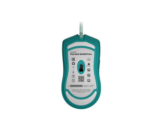 Мышка Hator Pulsar Essential USB Mint (HTM-309), изображение 6 Мышка Hator Pulsar Essential USB Mint (HTM-309), изображение 6