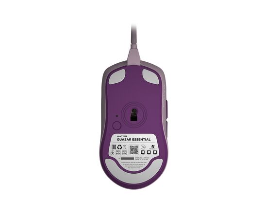 Мышка Hator Quasar Essential USB Lilac (HTM-403), изображение 6 Мышка Hator Quasar Essential USB Lilac (HTM-403), изображение 6