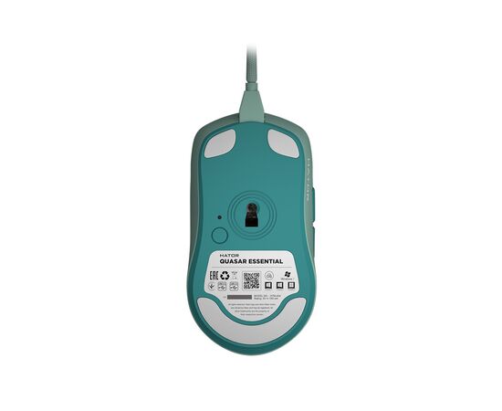 Мышка Hator Quasar Essential USB Mint (HTM-404), изображение 6 Мышка Hator Quasar Essential USB Mint (HTM-404), изображение 6