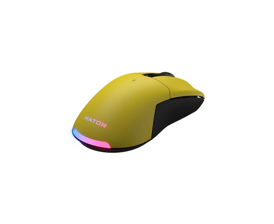 Мышка Hator Pulsar Wireless Yellow (HTM-318), изображение 3 Мышка Hator Pulsar Wireless Yellow (HTM-318), изображение 3