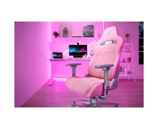 Кресло игровое Razer Enki Quartz (RZ38-03720200-R3G1), изображение 7 Кресло игровое Razer Enki Quartz (RZ38-03720200-R3G1), изображение 7