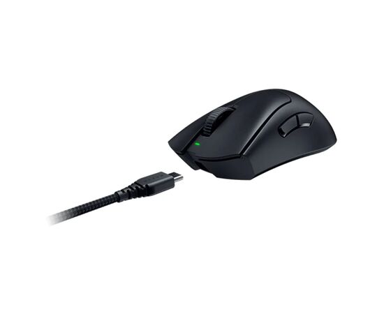 Мышка Razer DeathAdder V3 PRO Wireless Black (RZ01-04630100-R3G1), изображение 4 Мышка Razer DeathAdder V3 PRO Wireless Black (RZ01-04630100-R3G1), изображение 4