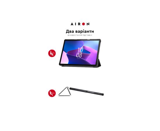 Чехол для планшета AirOn Premium Lenovo tab M10 3rd 10.1 TB (325FU/328FU) + film (4822352781083), изображение 5 Чехол для планшета AirOn Premium Lenovo tab M10 3rd 10.1 TB (325FU/328FU) + film (4822352781083), изображение 5