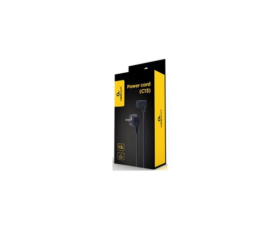 Кабель питания С13 1.5m corner Cablexpert (PC-186A-VDE1B-1.5M), изображение 3 Кабель питания С13 1.5m corner Cablexpert (PC-186A-VDE1B-1.5M), изображение 3