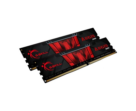 Модуль памяти для компьютера DDR4 32GB (2x16GB) 2666 MHz Aegis G.Skill (F4-2666C19D-32GIS), изображение 4 Модуль памяти для компьютера DDR4 32GB (2x16GB) 2666 MHz Aegis G.Skill (F4-2666C19D-32GIS), изображение 4