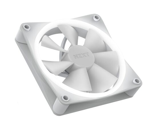 Кулер для корпуса NZXT F120RGB Single (White) (RF-R12SF-W1), изображение 4 Кулер для корпуса NZXT F120RGB Single (White) (RF-R12SF-W1), изображение 4