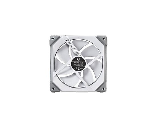 Кулер до корпусу Lian Li Uni Fan SL140-1 Single White (G99.14UF1W.00), зображення 3 Кулер до корпусу Lian Li Uni Fan SL140-1 Single White (G99.14UF1W.00), зображення 3