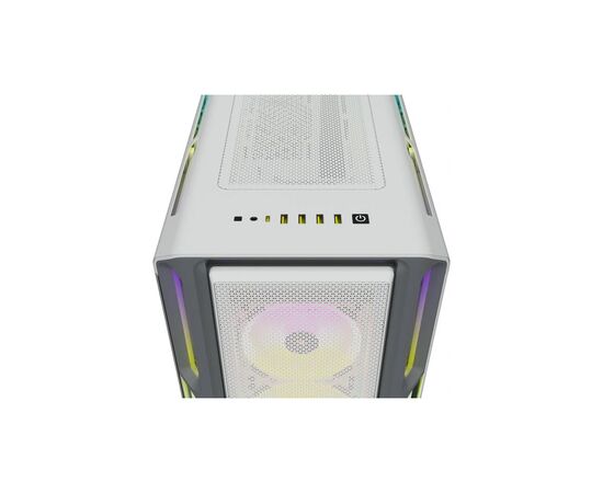 Корпус Corsair iCUE 5000T RGB Tempered Glass White (CC-9011231-WW), изображение 3 Корпус Corsair iCUE 5000T RGB Tempered Glass White (CC-9011231-WW), изображение 3