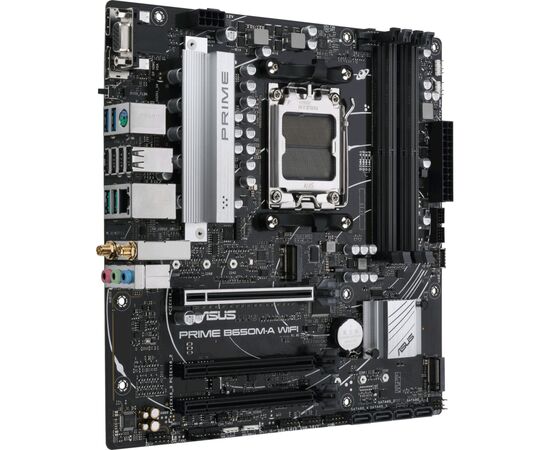 Материнська плата ASUS PRIME B650M-A WIFI, зображення 3 Материнська плата ASUS PRIME B650M-A WIFI, зображення 3