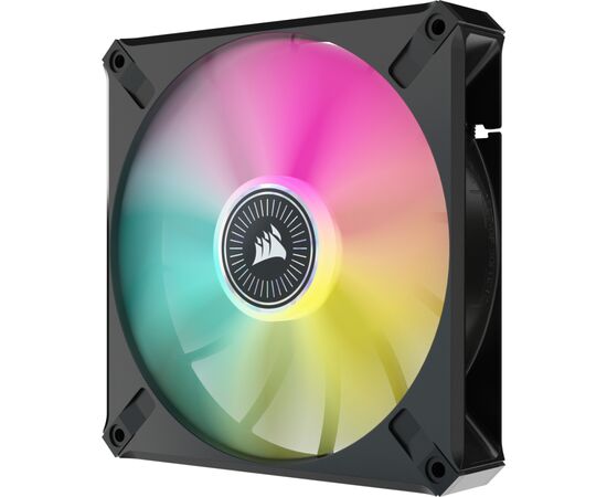 Кулер для корпуса Corsair iCUE ML140 RGB Elite Premium (CO-9050114-WW), изображение 3 Кулер для корпуса Corsair iCUE ML140 RGB Elite Premium (CO-9050114-WW), изображение 3