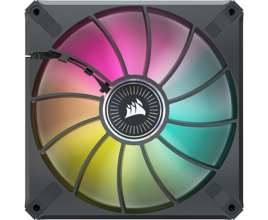 Кулер для корпуса Corsair iCUE ML140 RGB Elite Premium (CO-9050114-WW), изображение 4 Кулер для корпуса Corsair iCUE ML140 RGB Elite Premium (CO-9050114-WW), изображение 4