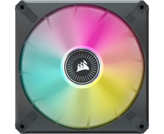 Кулер до корпусу Corsair iCUE ML140 RGB Elite Premium Dual Pack (CO-9050115-WW), зображення 2 Кулер до корпусу Corsair iCUE ML140 RGB Elite Premium Dual Pack (CO-9050115-WW), зображення 2