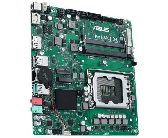 Материнська плата ASUS PRO H610T D4-CSM, зображення 4 Материнська плата ASUS PRO H610T D4-CSM, зображення 4