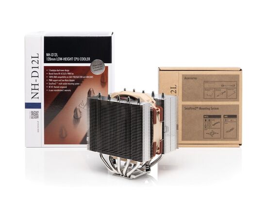 Кулер до процесора Noctua NH-D12L, зображення 5 Кулер до процесора Noctua NH-D12L, зображення 5