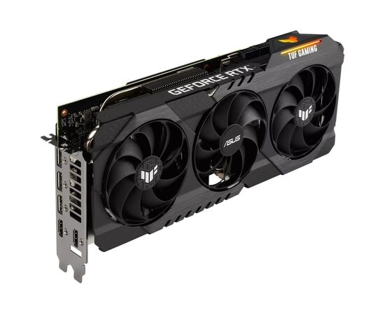 Видеокарта ASUS GeForce RTX3060Ti 8Gb TUF OC GAMING GDDR6X (TUF-RTX3060TI-O8GD6X-GAMING), изображение 3 Видеокарта ASUS GeForce RTX3060Ti 8Gb TUF OC GAMING GDDR6X (TUF-RTX3060TI-O8GD6X-GAMING), изображение 3