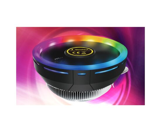 Кулер для процессора Gembird CPU-HURACAN-ARGB-X110, изображение 6 Кулер для процессора Gembird CPU-HURACAN-ARGB-X110, изображение 6
