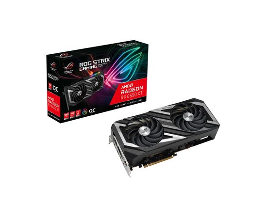 Видеокарта ASUS Radeon RX 6650 XT 8Gb ROG STRIX OC GAMING (ROG-STRIX-RX6650XT-O8G-GAMING)