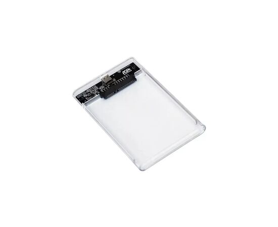 Карман внешний AgeStar 2.5", USB 3.2, 9.5 mm / 7 mm HDD/SSD, Transparent (3UB2P4C (Transparent)), изображение 2 Карман внешний AgeStar 2.5", USB 3.2, 9.5 mm / 7 mm HDD/SSD, Transparent (3UB2P4C (Transparent)), изображение 2
