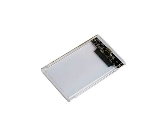 Карман внешний AgeStar 2.5", USB 3.2, 9.5 mm / 7 mm HDD/SSD, Transparent (3UB2P4C (Transparent)), изображение 4 Карман внешний AgeStar 2.5", USB 3.2, 9.5 mm / 7 mm HDD/SSD, Transparent (3UB2P4C (Transparent)), изображение 4