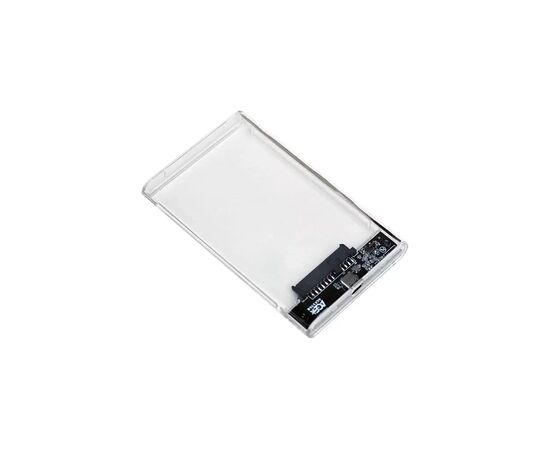 Кишеня зовнішня AgeStar 2.5", USB 3.2, 9.5 mm / 7 mm HDD/SSD, Transparent (3UB2P4C (Transparent))