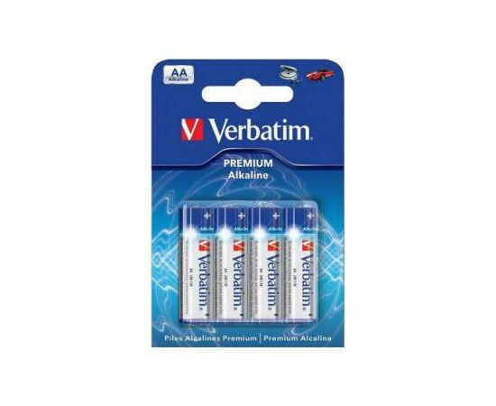 Батарейка Verbatim AA alcaline * 4 (49921)