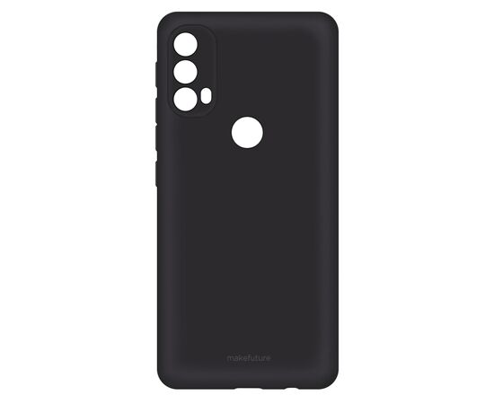 Чехол для моб. телефона MAKE Moto E40 Skin (Matte TPU) Black (MCS-ME40BK)