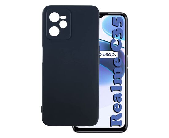 Чохол до моб. телефона BeCover Realme C35 Black (708125)