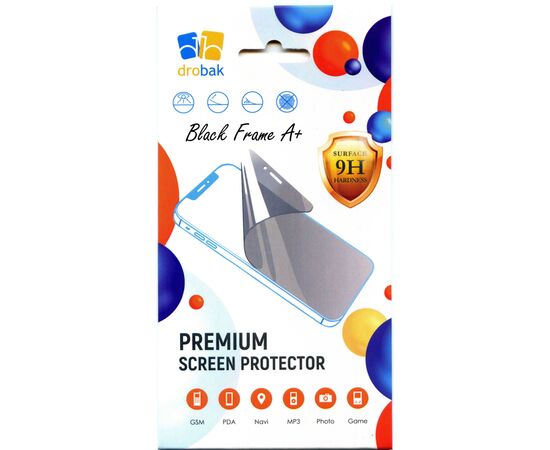 Скло захисне Drobak Samsung Galaxy A53 5G Black Frame A+ (444450), зображення 5 Скло захисне Drobak Samsung Galaxy A53 5G Black Frame A+ (444450), зображення 5