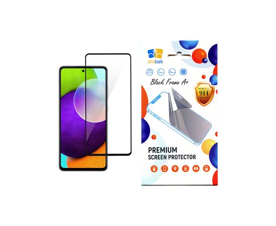 Стекло защитное Drobak Samsung Galaxy M53 5G Black Frame A+ (505066)