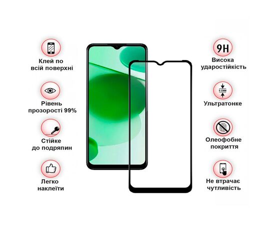 Скло захисне BeCover Blackview A55 Black (708156), зображення 3