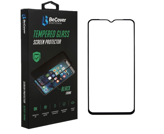 Стекло защитное BeCover Blackview A95 Black (708158)