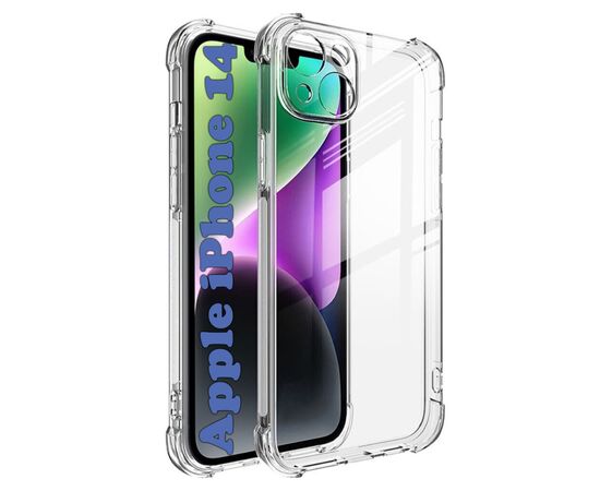 Чохол до моб. телефона BeCover Anti-Shock Apple iPhone 14 Clear (708241)