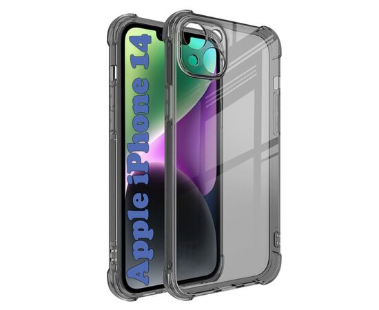 Чохол до моб. телефона BeCover Anti-Shock Apple iPhone 14 Grey (708242)