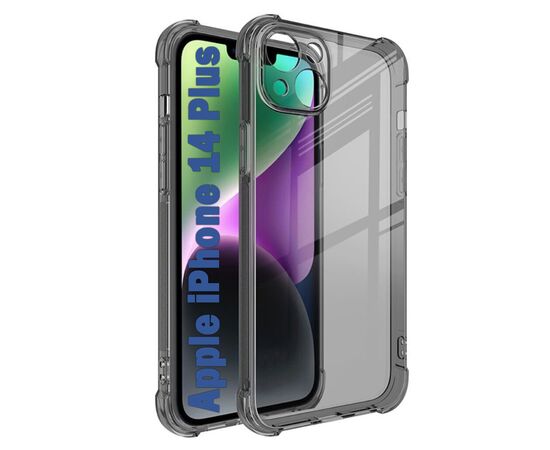 Чохол до моб. телефона BeCover Anti-Shock Apple iPhone 14 Plus Grey (708252)