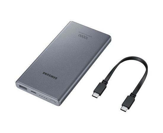 Батарея универсальная Samsung EB-P3300, 10000mAh, 25W, USB Type-C, FC Dark Gray (EB-P3300XJRGRU / EB-P3300XJEGEU), изображение 4 Батарея универсальная Samsung EB-P3300, 10000mAh, 25W, USB Type-C, FC Dark Gray (EB-P3300XJRGRU / EB-P3300XJEGEU), изображение 4