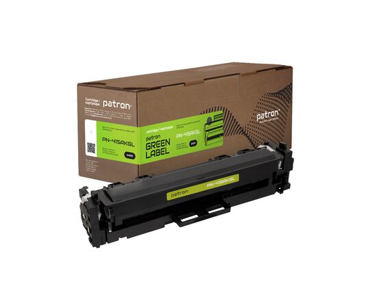Картридж Patron HP 415A (W2030A) Green Label, black (PN-415AKGL)