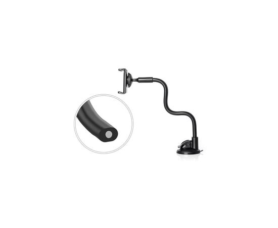Универсальный автодержатель BeCover Car Holder Black (706714), изображение 5 Универсальный автодержатель BeCover Car Holder Black (706714), изображение 5