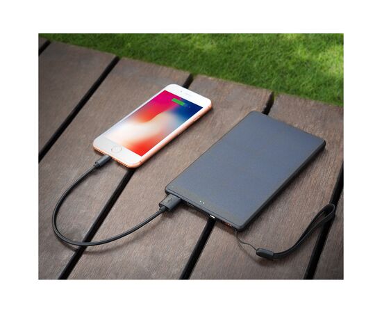 Батарея универсальная Sandberg 10000mAh, Urban, Solar Panel 5V/450mA, PD/18W, Q.C/3.0, USB-C, Micro-USB, USB-A (420-54), изображение 4 Батарея универсальная Sandberg 10000mAh, Urban, Solar Panel 5V/450mA, PD/18W, Q.C/3.0, USB-C, Micro-USB, USB-A (420-54), изображение 4