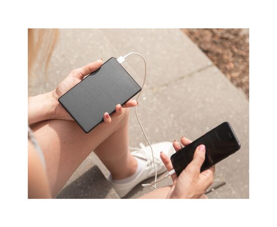 Батарея универсальная Sandberg 10000mAh, Urban, Solar Panel 5V/450mA, PD/18W, Q.C/3.0, USB-C, Micro-USB, USB-A (420-54), изображение 6 Батарея универсальная Sandberg 10000mAh, Urban, Solar Panel 5V/450mA, PD/18W, Q.C/3.0, USB-C, Micro-USB, USB-A (420-54), изображение 6