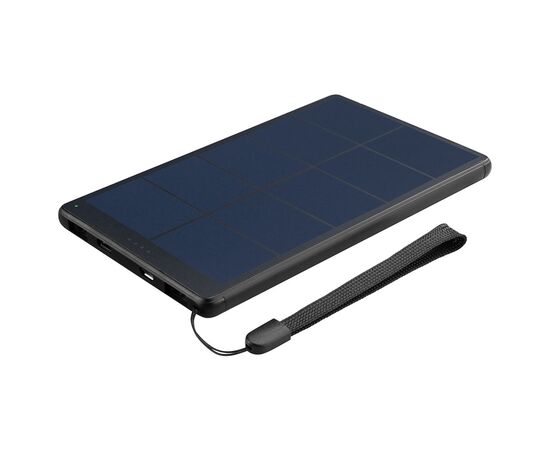 Батарея універсальна Sandberg 10000mAh, Urban, Solar Panel 5V/450mA, PD/18W, Q.C/3.0, USB-C, Micro-USB, USB-A (420-54)