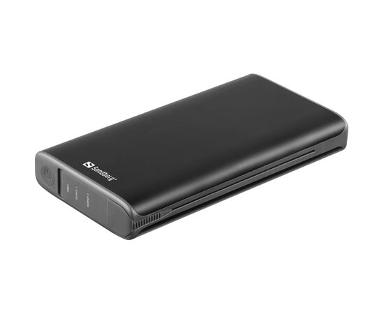 Батарея универсальная Sandberg 25000mAh, Solar 4-Panel/8W, USB-C input/output(18W max), USB-A*2/3A(Max) (420-56), изображение 3 Батарея универсальная Sandberg 25000mAh, Solar 4-Panel/8W, USB-C input/output(18W max), USB-A*2/3A(Max) (420-56), изображение 3