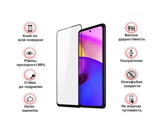 Стекло защитное BeCover OnePlus Ace 5G / 10R Black (708146), изображение 3 Стекло защитное BeCover OnePlus Ace 5G / 10R Black (708146), изображение 3